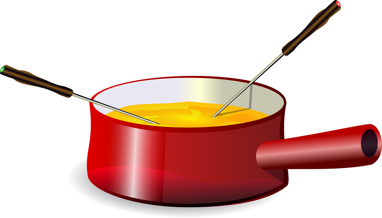 Onlinelabels Clip Art - Fondue Clip Art (1280x729)
