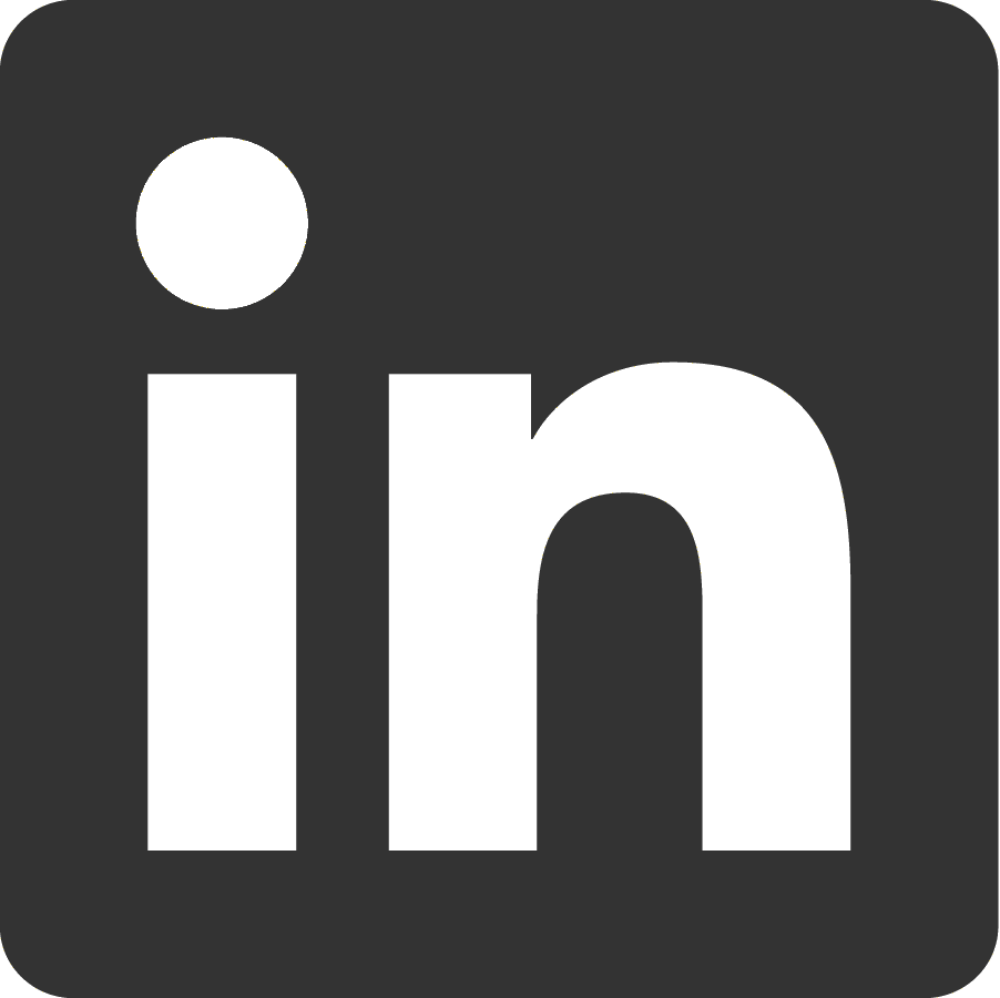Joshua Fink Linkedin - Grey Linkedin Logo Png (902x900)