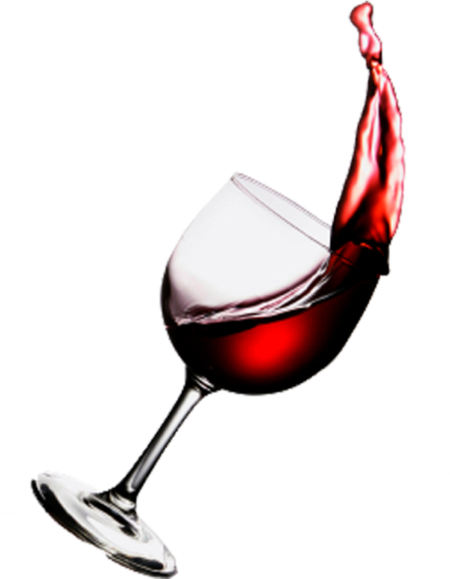 Wine Glass Red Wine Clip Art - Wine Glass Spilling Clip Art (1000x1000)