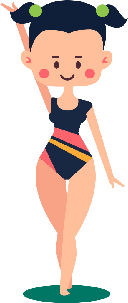 Gymnastics Clip Art - Imagenes De Gimnasia Artistica Animadas (1600x1600)