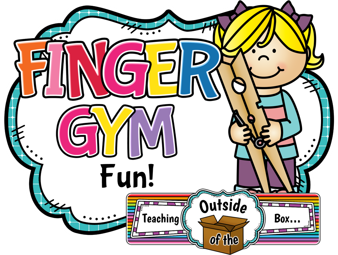 Teaching Outside Of The Box Finger Gym Fun - Fine Motor Skills Clipart (1126x847)