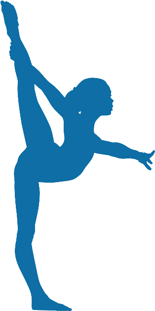 Free Gymnastics Clipart Clipart Clipartix - Gymnastics Silhouette (500x643)