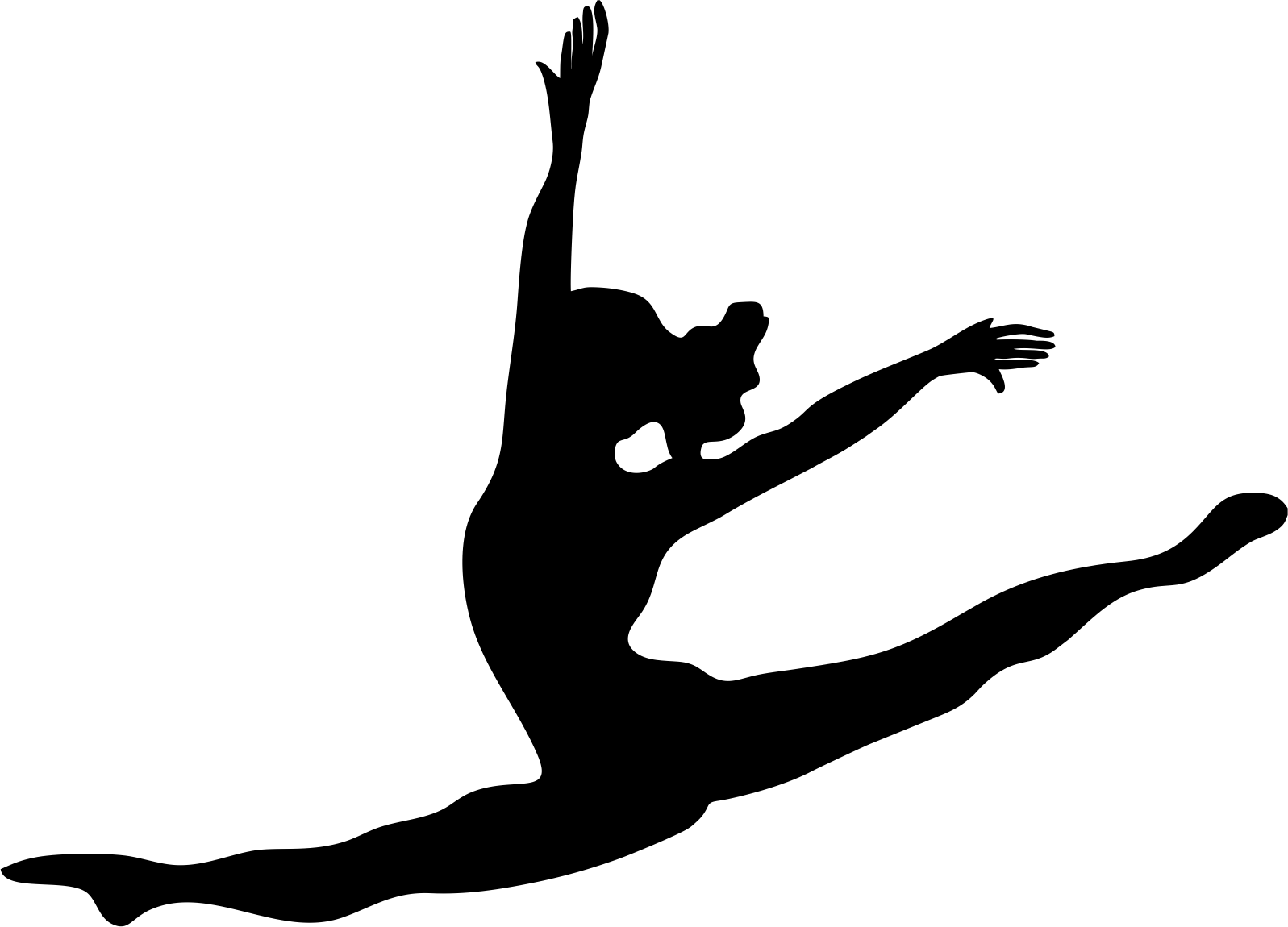Acrobatics - Gymnastics Png (1597x1150)