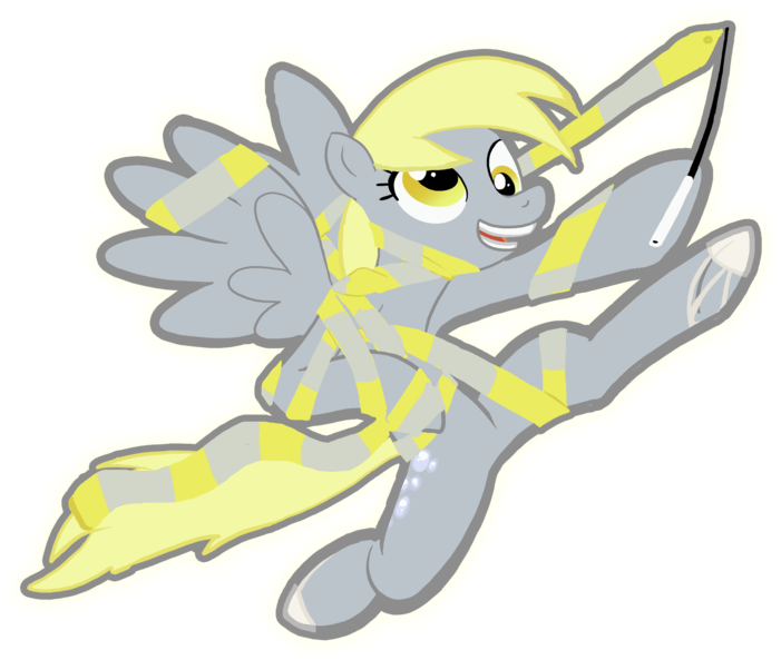 Gymnast Derpy By Kna - Myittle Pony Gymnastics (900x730)
