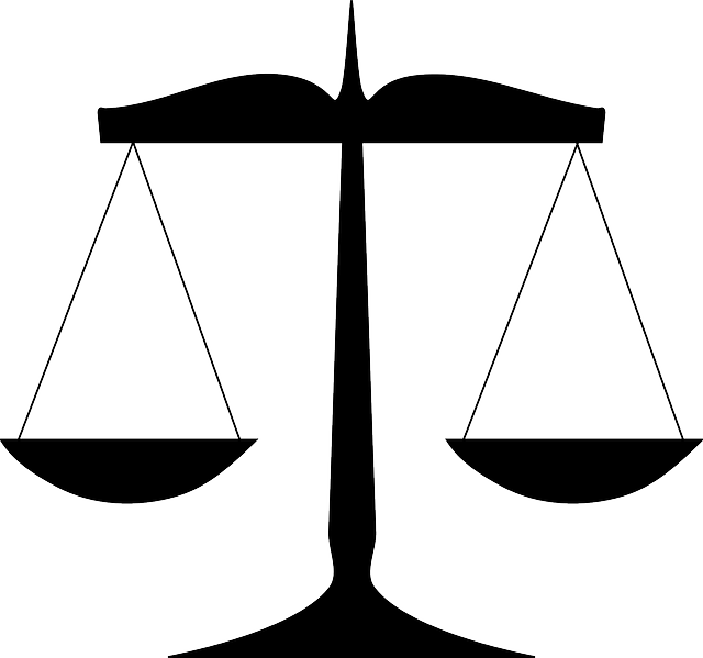 Balance Scales - Scales Of Justice Clip Art (640x599)