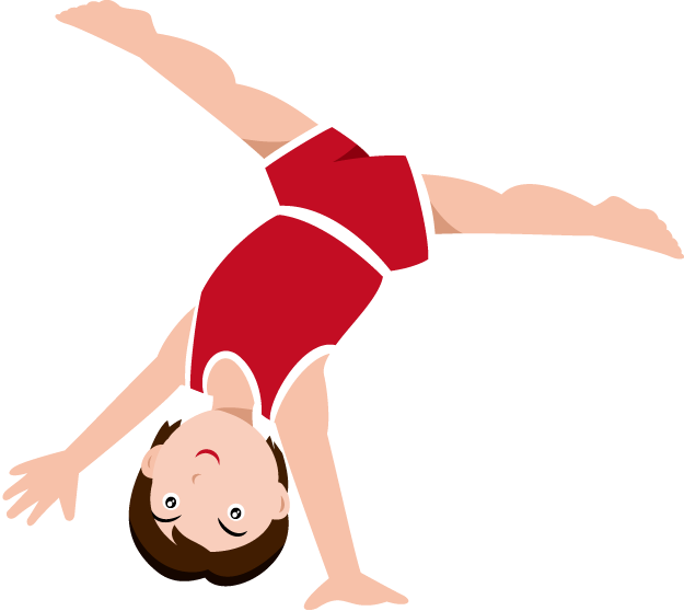 Gymnastics Clip Art - Gymnastics (625x558)