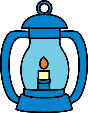 Torch Light Beam Clipart Clip Art Library - Lantern Clipart (377x482)