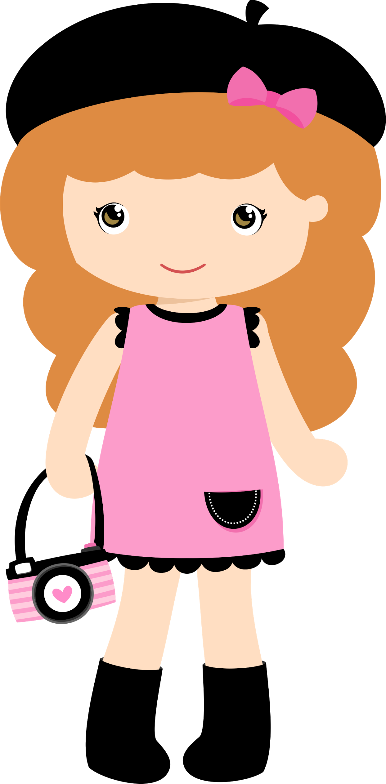 Meninas * Bonecas - Cut Paris Png Clipart (1244x2528)