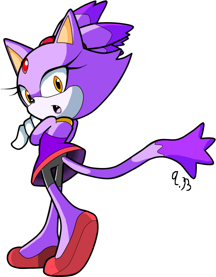 Gymnastic's Blaze By Nextgrandcross Gymnastic's Blaze - Blaze The Cat Gymnastics (837x1051)