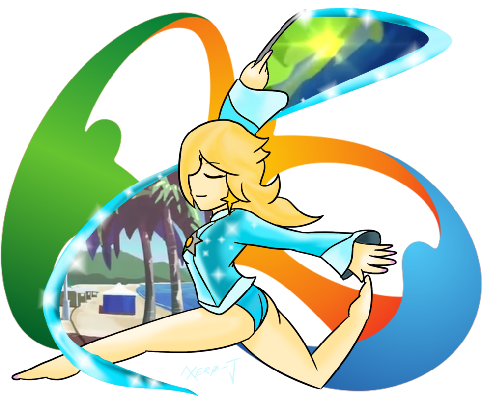 Ribbons In Rio By Xero-j - Rosalina Gymnastics (1024x889)