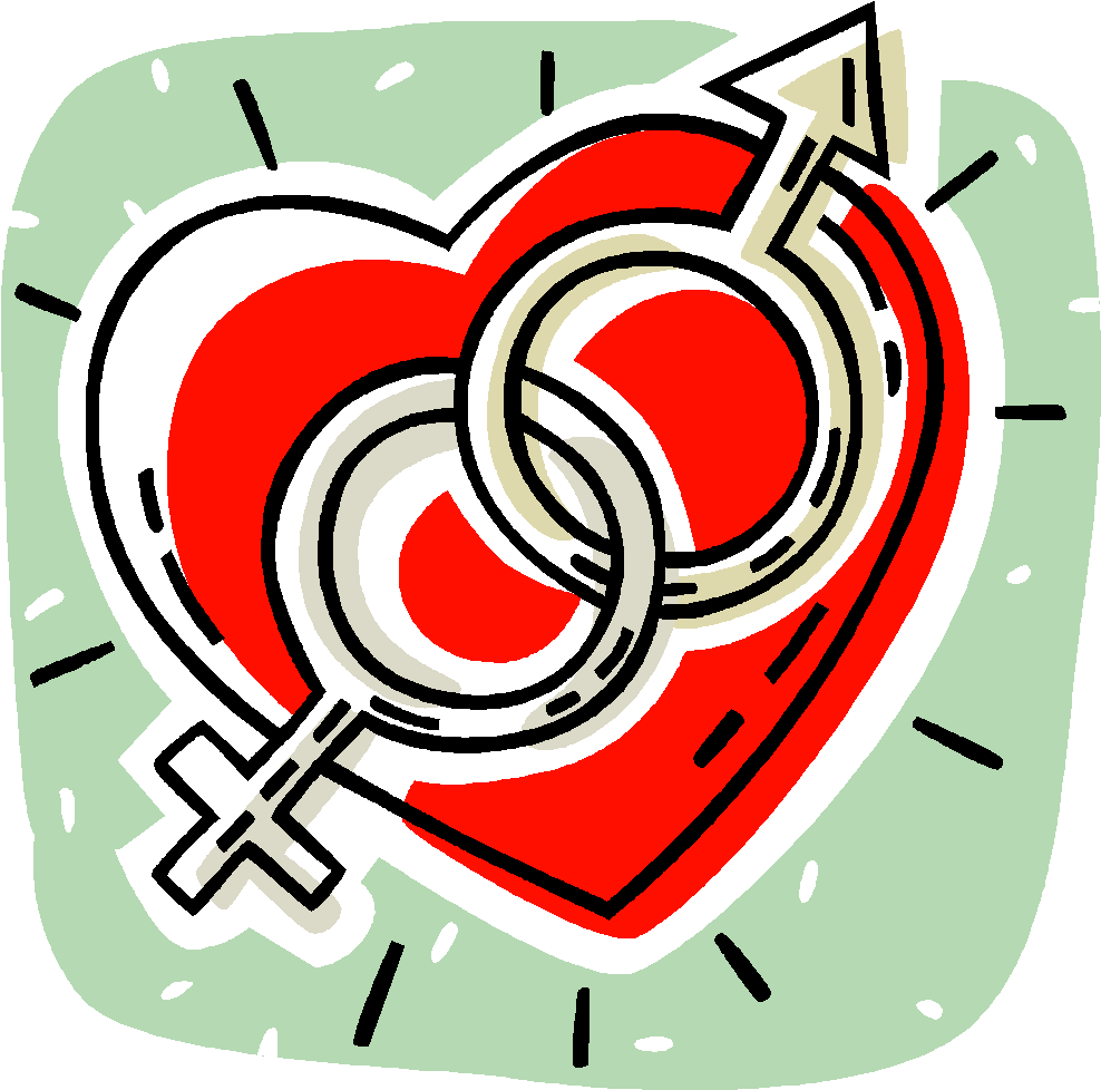 Describe Christian Teachings About Sex - Valentine's Day Clip Art (1007x993)