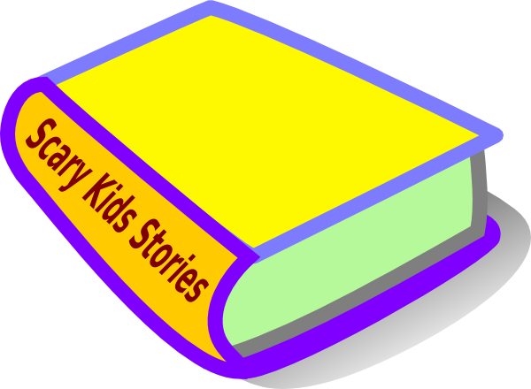 Scary Kids Stories Clip Art - Classroom Objects Clipart (600x440)