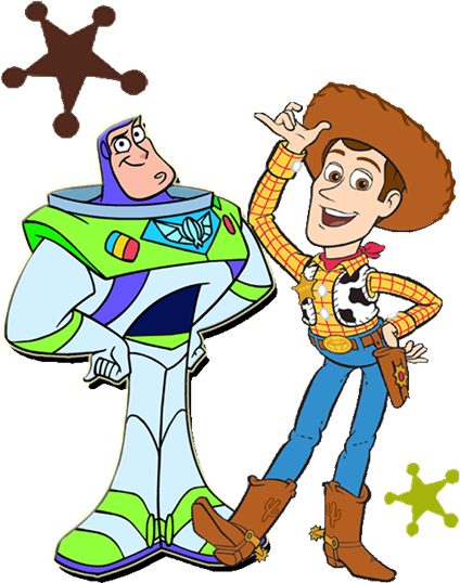 Toy Story Ticket Birthday - Woody Toy Story Clipart (486x600)