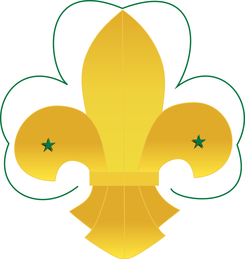 Wikiproject Scouting Fleur De Lis Trefoil - Scout Fleur De Lis (968x1024)