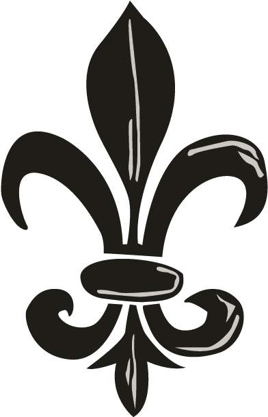 Smock Fleur De Lis 2 Motif - Emblem (696x696)