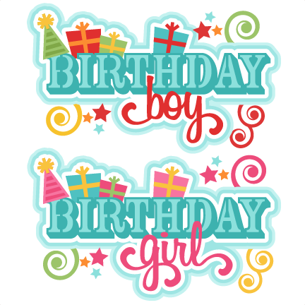Happy Birthday Clipart Scrapbook - Birthday (432x432)