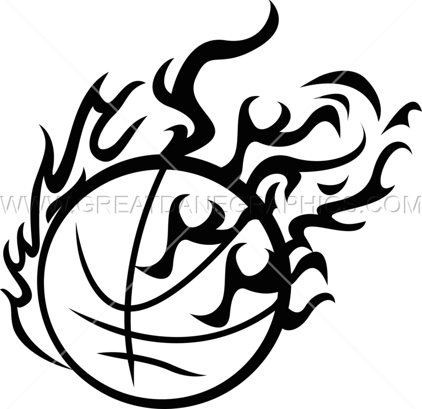 Fireball Basketball - Fire Ball Basketball Hd (825x800)