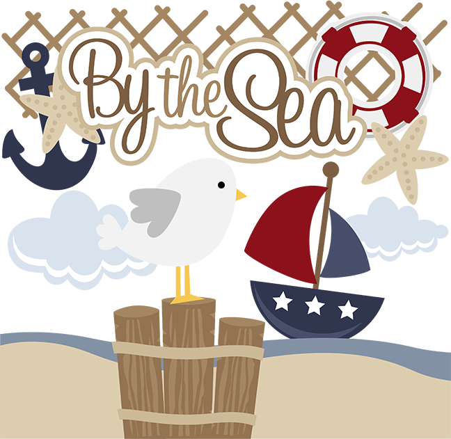 By The Sea Svg Files For Scrapbooking Paper Crafting - Clip Art (648x631)