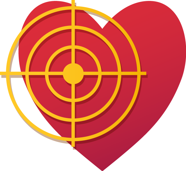 Software Development Clipart Method - Red Crosshair (596x548)