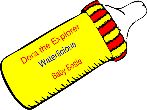 Explorer Cliparts - Baby Bottle Clip Art (600x450)
