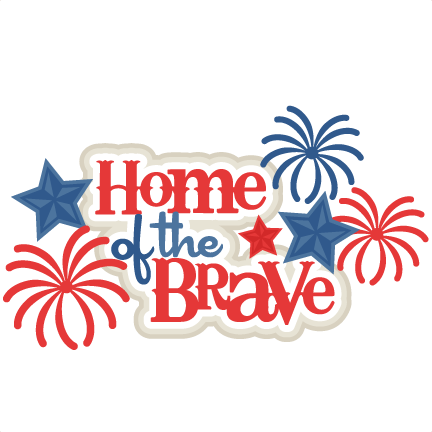Home Of The Free Svg Scrapbook Title 4th Of July Svg - Home Of The Free Svg Scrapbook Title 4th Of July Svg (432x432)