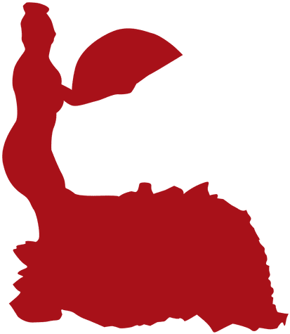 Flamenco Dancer Fan Silhouette Transparent Png - Vectores Bailarines De Sevillanas Fondo Transparente (512x512)