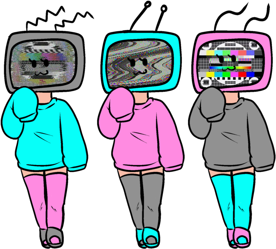 Tv Head Open By Ych Adopt Comm - Adoption (965x827)