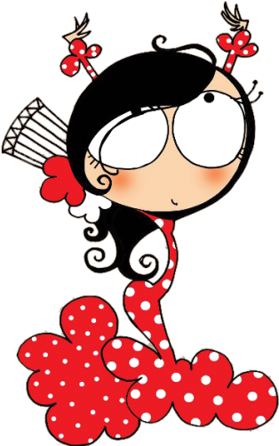 Seville Fair Flamenco Drawing Traje De Flamenca Painting - Dibujo De Una Flamenca (500x500)