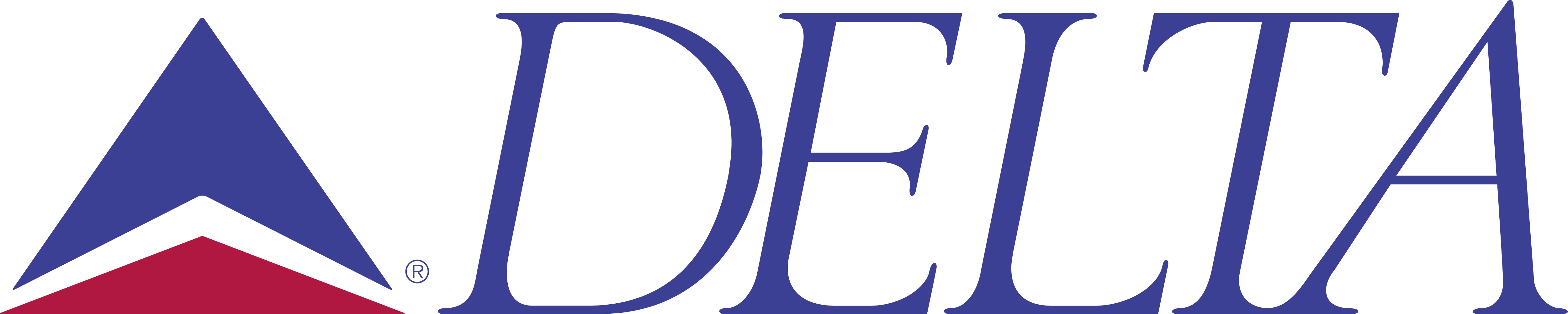 Delta Airlines Logo, Svg - Delta Air Lines (5000x1000)