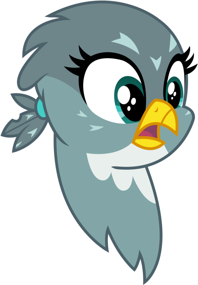 Sketchmcreations, Gabby, Griffon, Head, Open Mouth, - Pony (735x1024)
