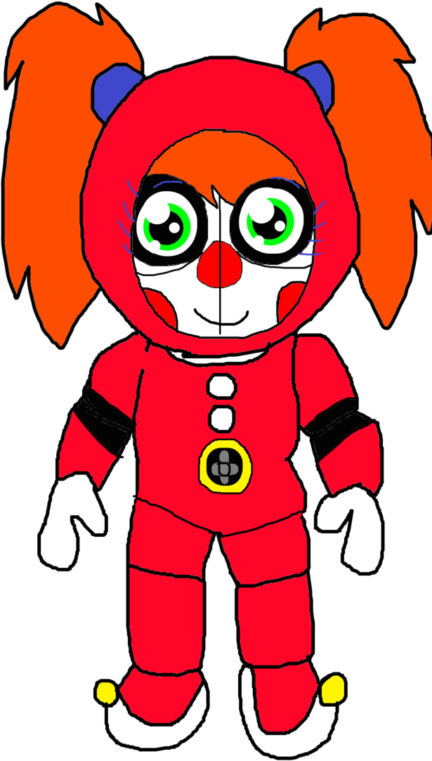 Reborn Circus Baby By Alvaxerox - Cartoon (628x1272)