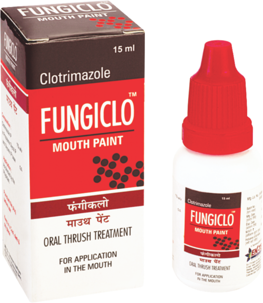 Fungiclo Mouth Paint - Paint (1000x1330)