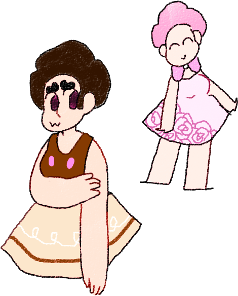Trans Girl Steven By Quartzlite - Trans Girl Steven Universe (491x626)