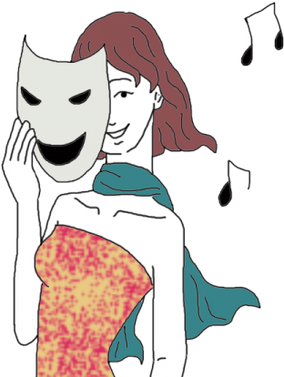 Dream Clipart Cheerful Girl - National University Of Jujuy (450x450)
