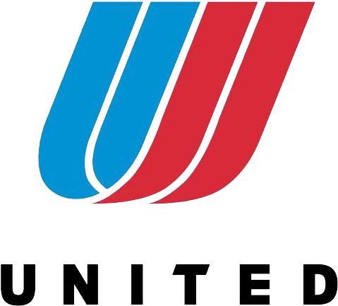 Paris - Vintage United Airlines Logo (496x446)