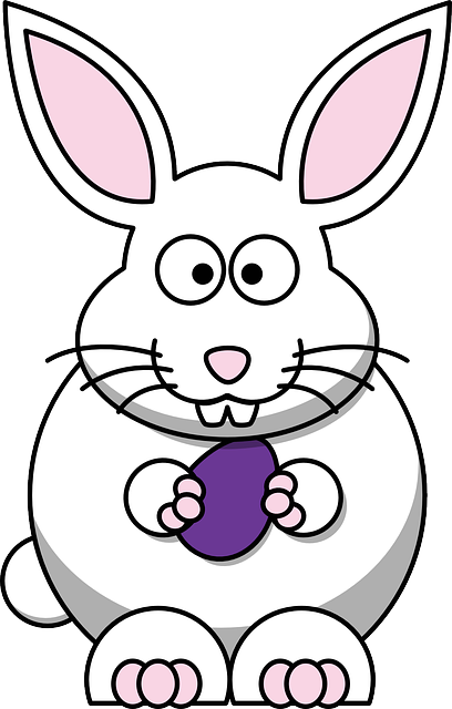 Face Baby, Head, Black, Outline, Drawing, Happy, Faces, - Cartoon Rabbit Clipart (408x640)