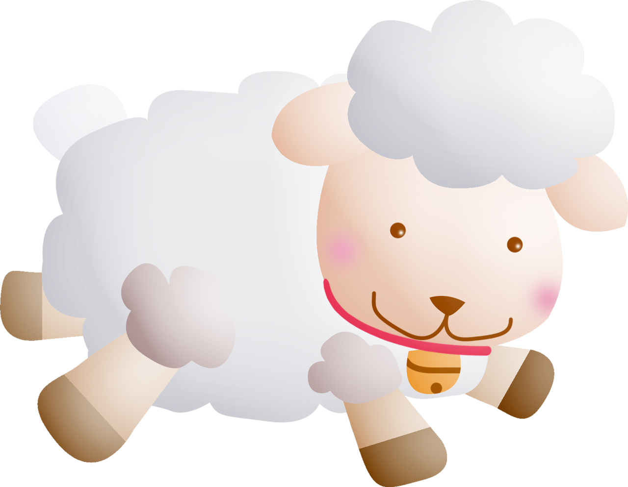 Sheep Infant Cartoon Clip Art - Cartoon (1280x994)