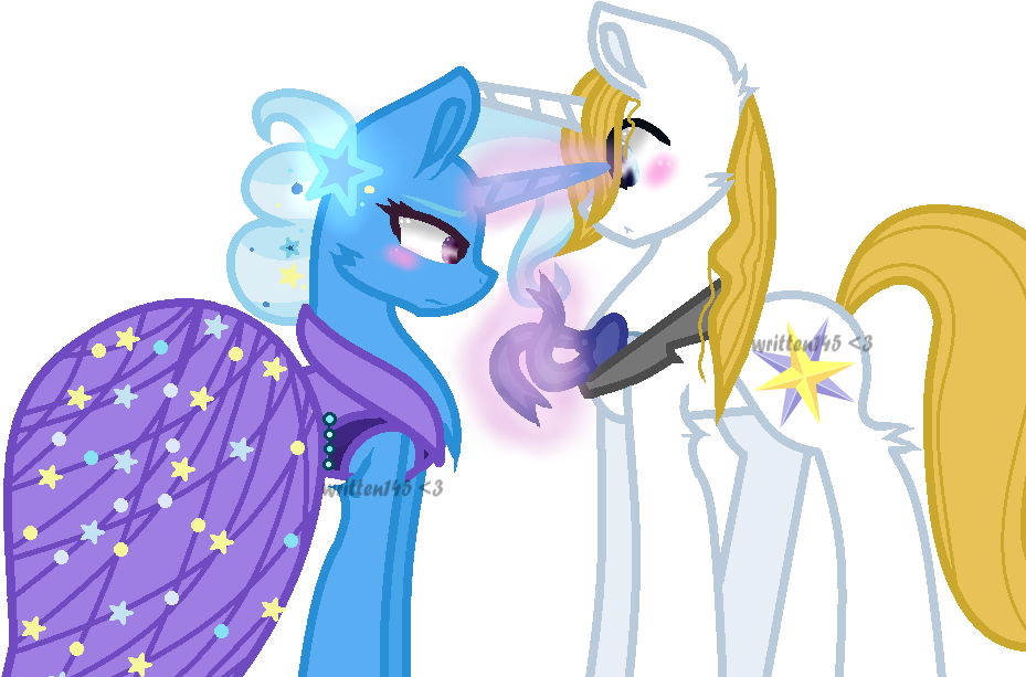 Written145, Bluetrix, Bowtie, Clothes, Dress, Female, - Cartoon (938x632)