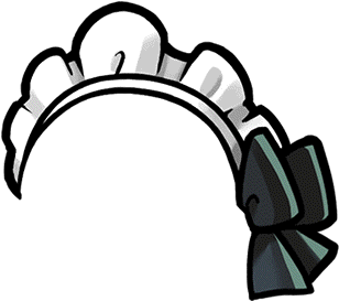 Gear-maid Headdress Render - Maid Headdress (380x380)
