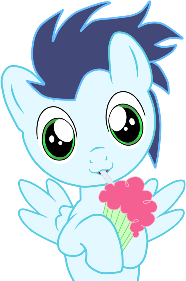 Soarin Wonderbolt Milkshake By Kanske 2099 On Deviantart - Soarin My Little Pony (820x974)