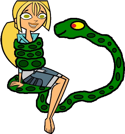 Bridgette And Coils 2 By Tdgirlsfanforever - Isla Del Drama Bridgette (419x450)