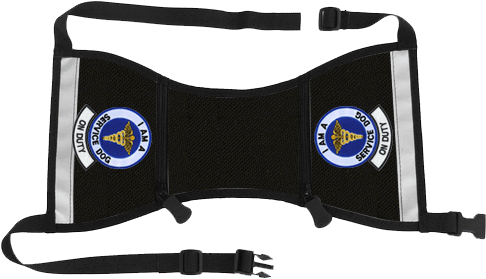 Ready To Wear, Service Dog Vest/id Cape With Pockets - Service Dog Gear For Sale (550x550)