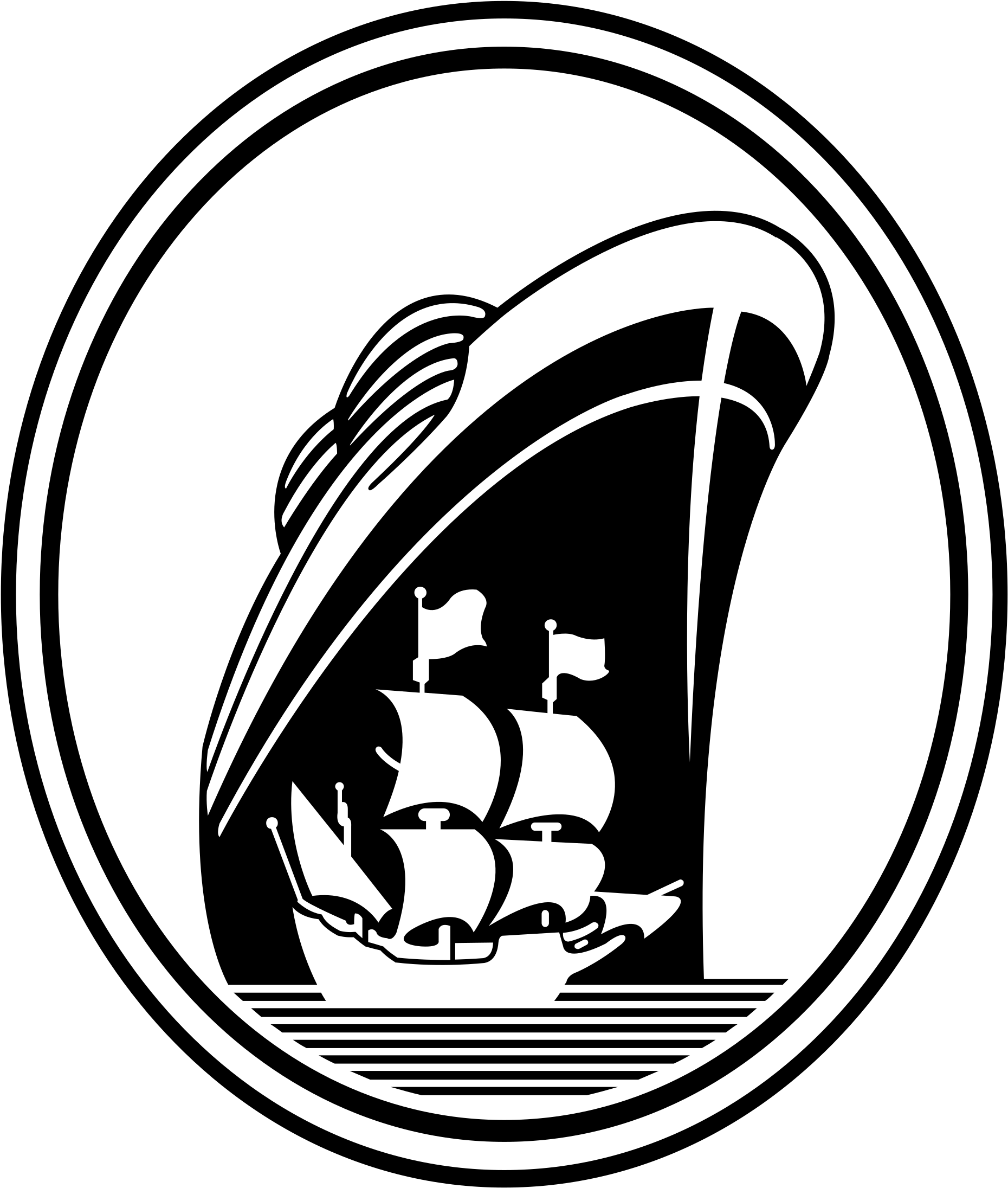 Holland America Westours Logo Black And White - Logo Holland Amerika Lijn (2400x2400)