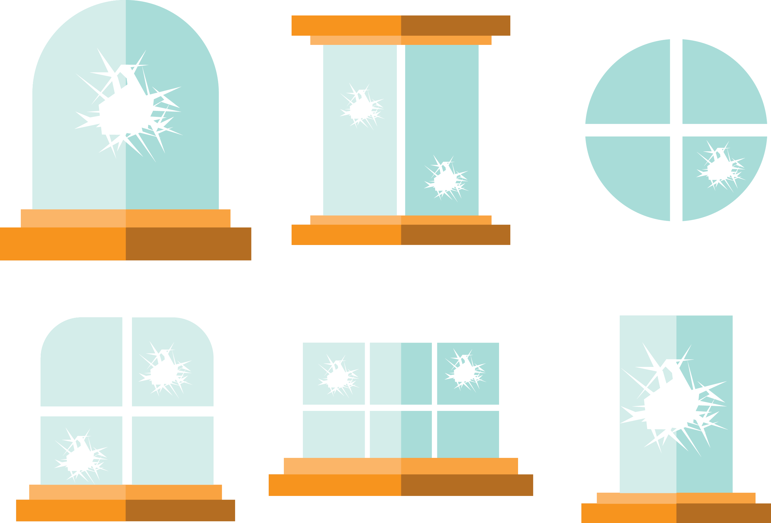 Window Glass Scalable Vector Graphics - Circle (2594x1759)
