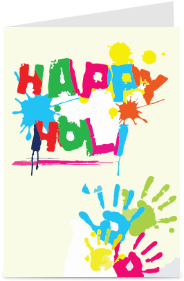 Holi Greeting Card 1 - British Columbia Ministry Of Children And Family Development (284x426)
