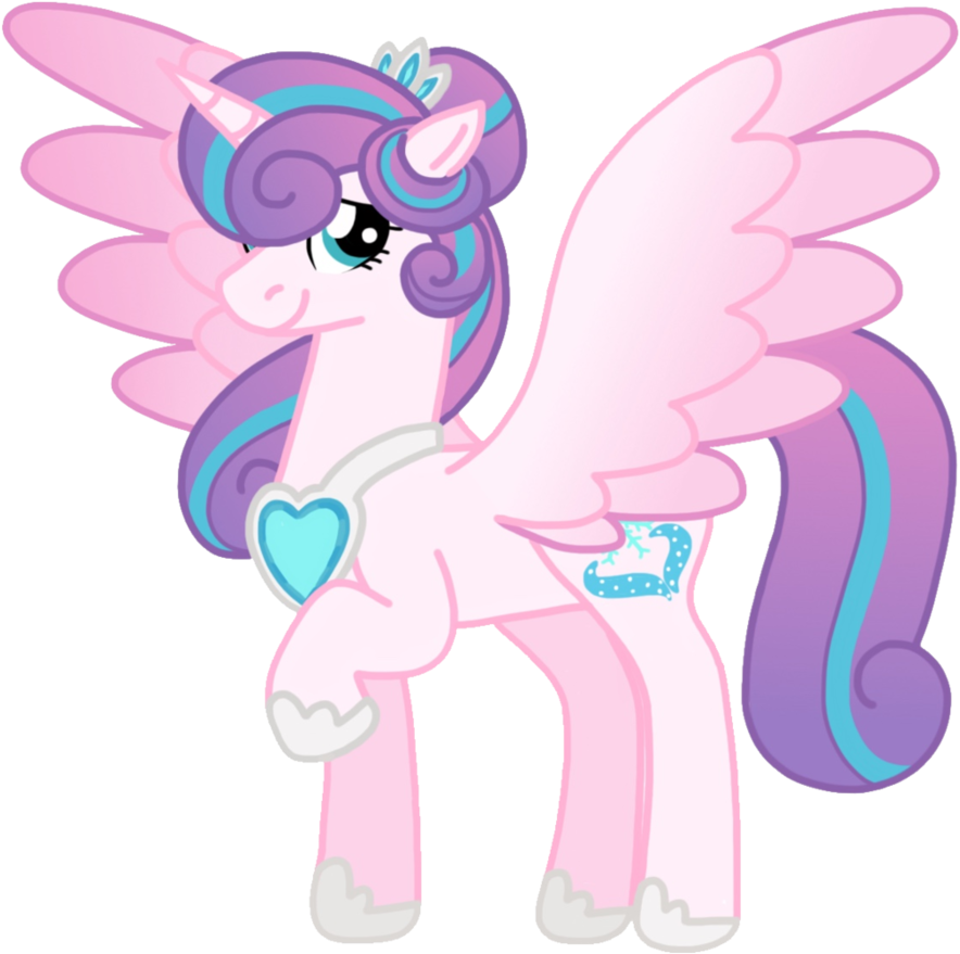 Flurry Heart By Kindheart525 - Digital Art (896x891)