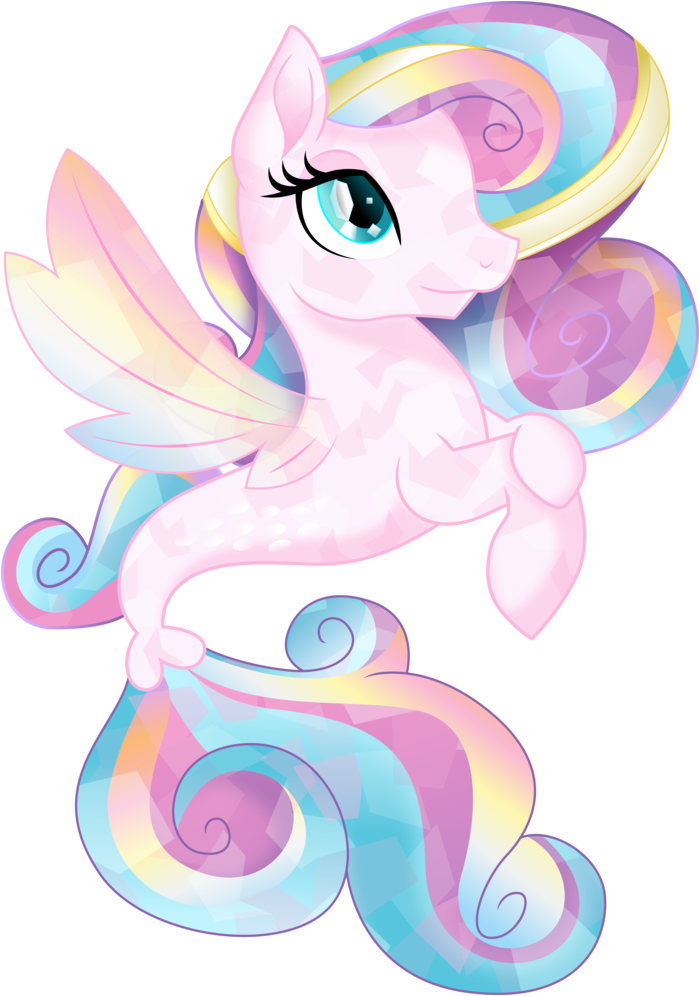 Theshadowstone, Crystal Pony, Jewelry, Missing Horn, - Rainbow Power Baby Flurry Heart (698x1024)