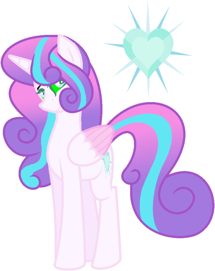 Flurry Heart Villain Bios By Emeraldjeweltm - Mlp Flurry Heart N Bound Cake (848x941)