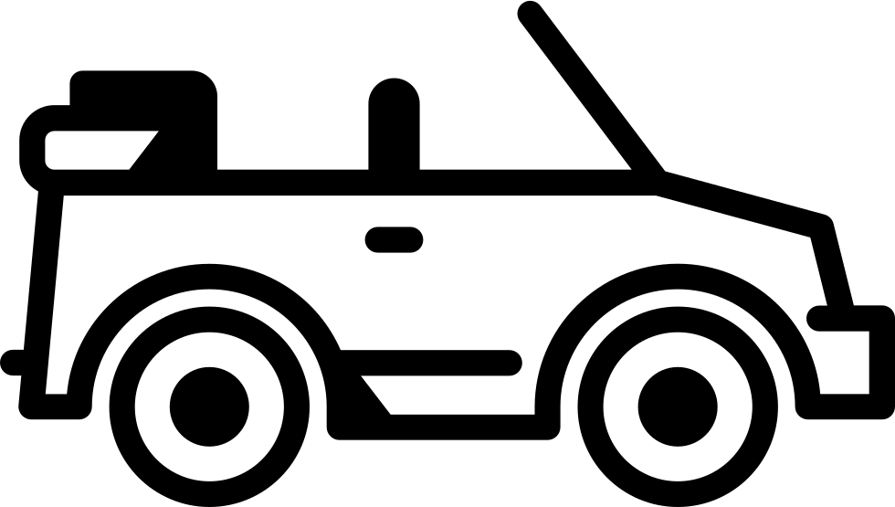 Convertible Facing Right Comments - Vector Graphics (980x555)