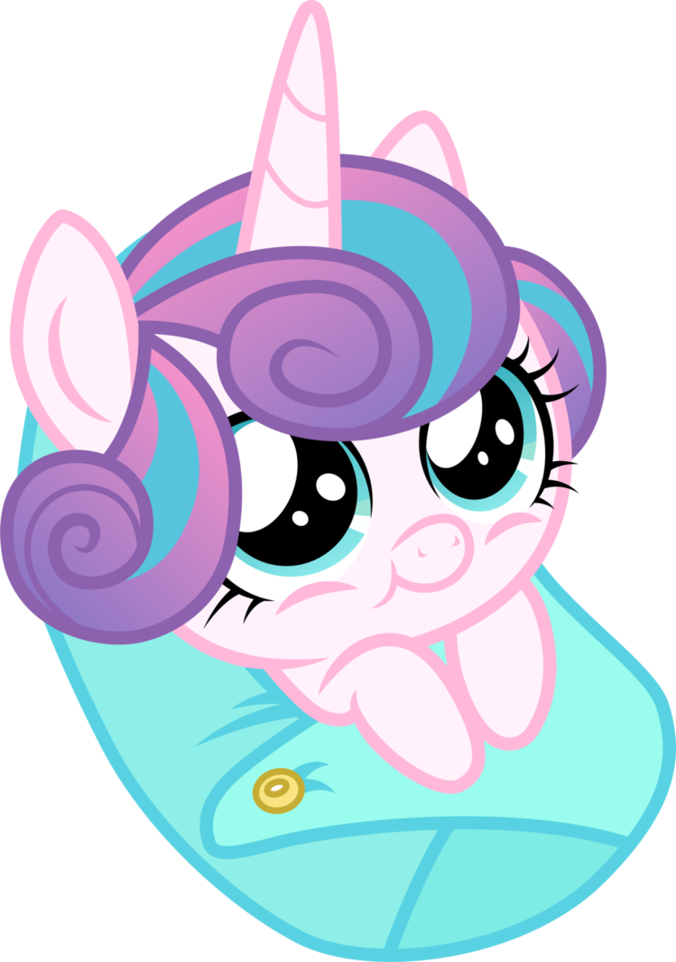 Flurry Heart By Cloudyglow - Mlp Flurry Heart Baby (749x1066)